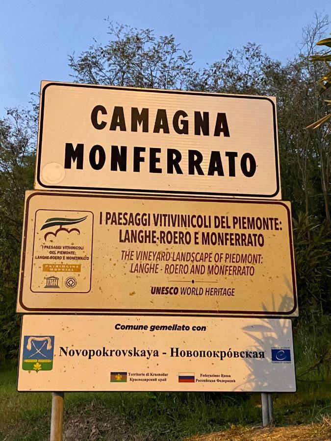 La Casa Della Rocca - Monferratohome Camagna Monferrato Zewnętrze zdjęcie
